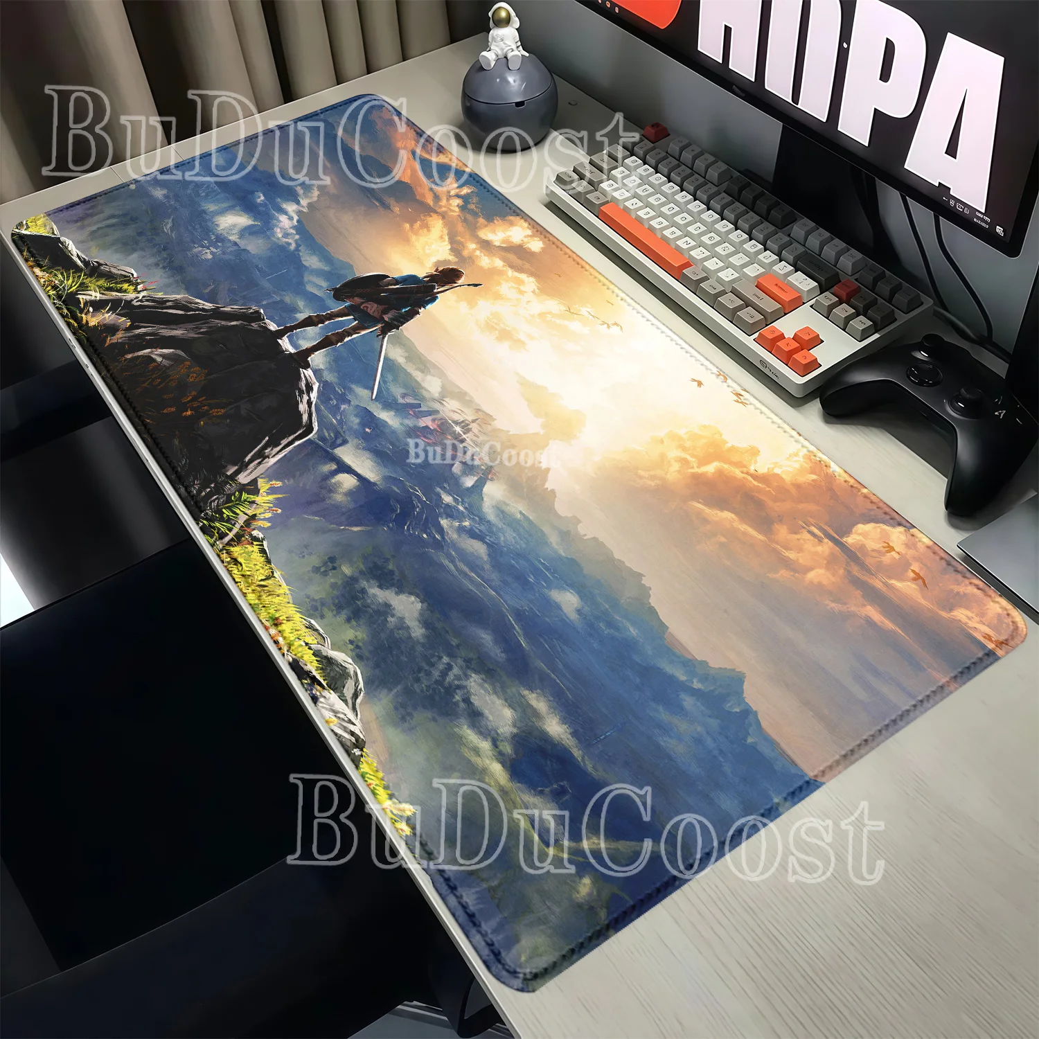 Mouse Pad Zeldas of Legends XXL Large Gaming Keyboard overlock HD Printing e-sports Mousepad Carpet Office accessories Desk Mat