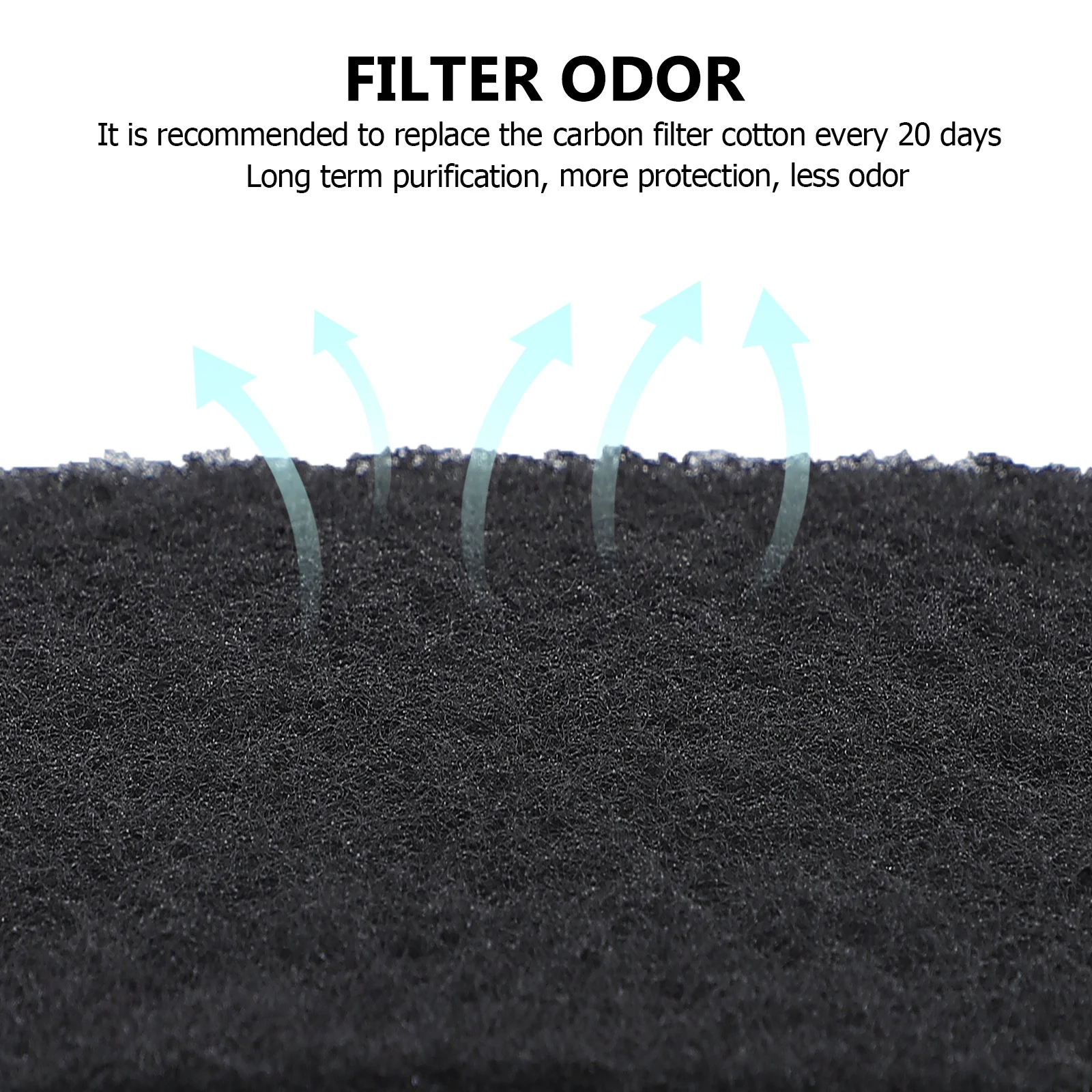 24 Pcs Cat Deodorant Tablets Control Filter Pad Litter Charcoal Mat Activated Carbon Deodorizing Kitten Pan for Pets