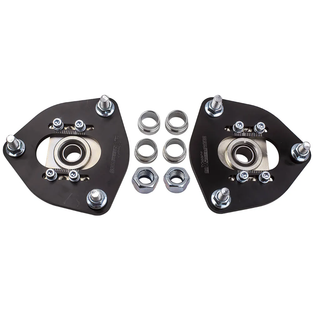 2x Suspension Top Mounts Front Camber Plate Upper Mount  for Nissan  S13  Silva  Japan Market  89-93