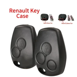 Jingxin 2/3 Knoppen Afstandsbediening Autosleutel Shell Cover Case Styling Voor Renault Dacia Modus Clio 3 Twingo Kangoo 2 fob Sleutel embriyo