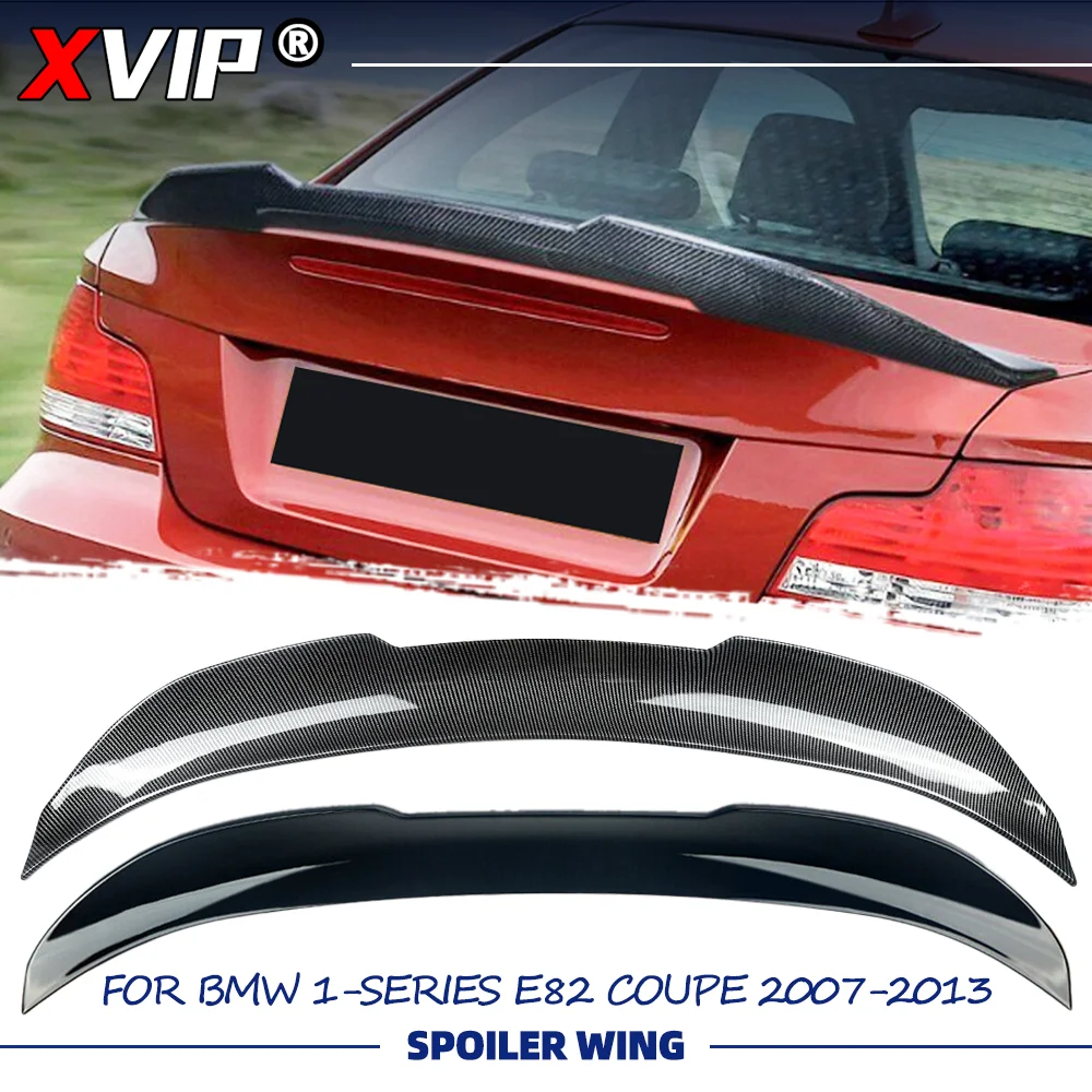 

XVIP Glossy Black Glossy Carbon Fiber PSM Style Rear Spoiler Wing For BMW 1-Series E82 Coupe 2007-2013