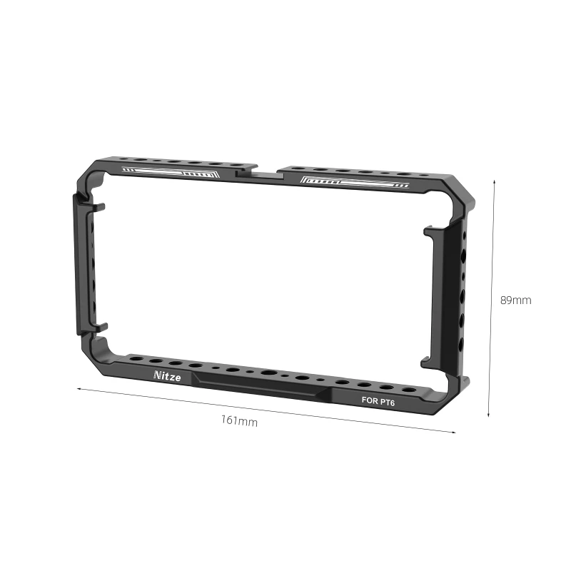 Nitze Camera Field Monitor Cage for PortKeys PT6 Monitor Fit Original Sunhood