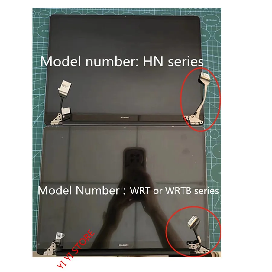 Imagem -02 - Tela de Substituição para Huawei Matebook 13 Montagem Lcd Completa Hn-w19r Hn-w29r Wrt-w19l W29l W19 W29 Wrtb-wah9l Wfe9l Não Toque