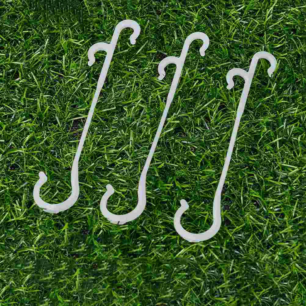 100 Pcs Tomato Stand Support Hook Stem Clip Climb Garden Plant Grape Vine Plastic Climbing Clamp