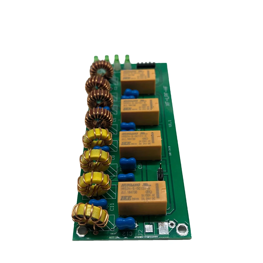3.5MHz-30MHz HF Low Pass Filter 100W Manual Switching Band Kit For Shortwave Radio Signal Conditioning And RF Testing Tool