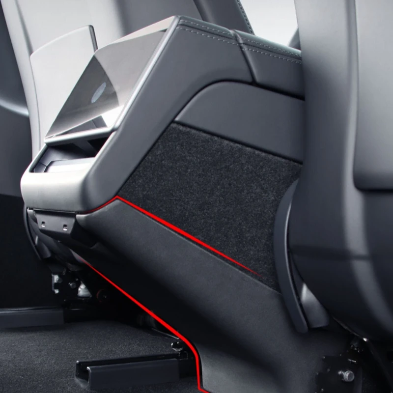 

Для Tesla Model Y Juniper 2025 Model 3 Highland Подлокотник на заднее сиденье Противоударная доска Крышка панели TPE Детский противогрязный противоударный коврик