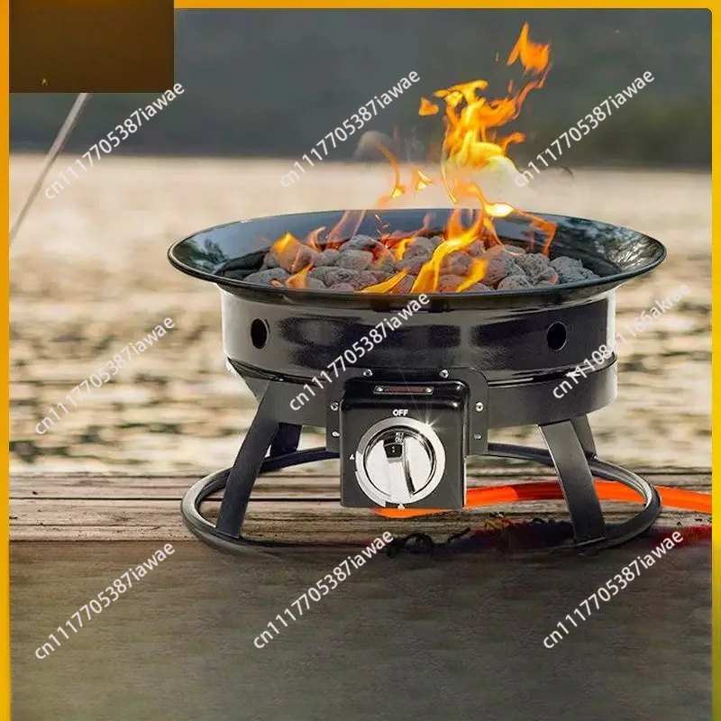Outdoor Portable Fire Pit Gas Propane Fire Pit for Camping