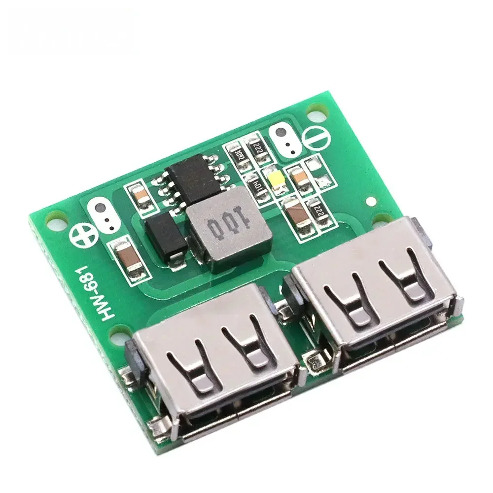 3A Dual USB Step-Down Converter – 12V/24V to 5V Regulated Power Module for Automotive/Vehicle Charging
