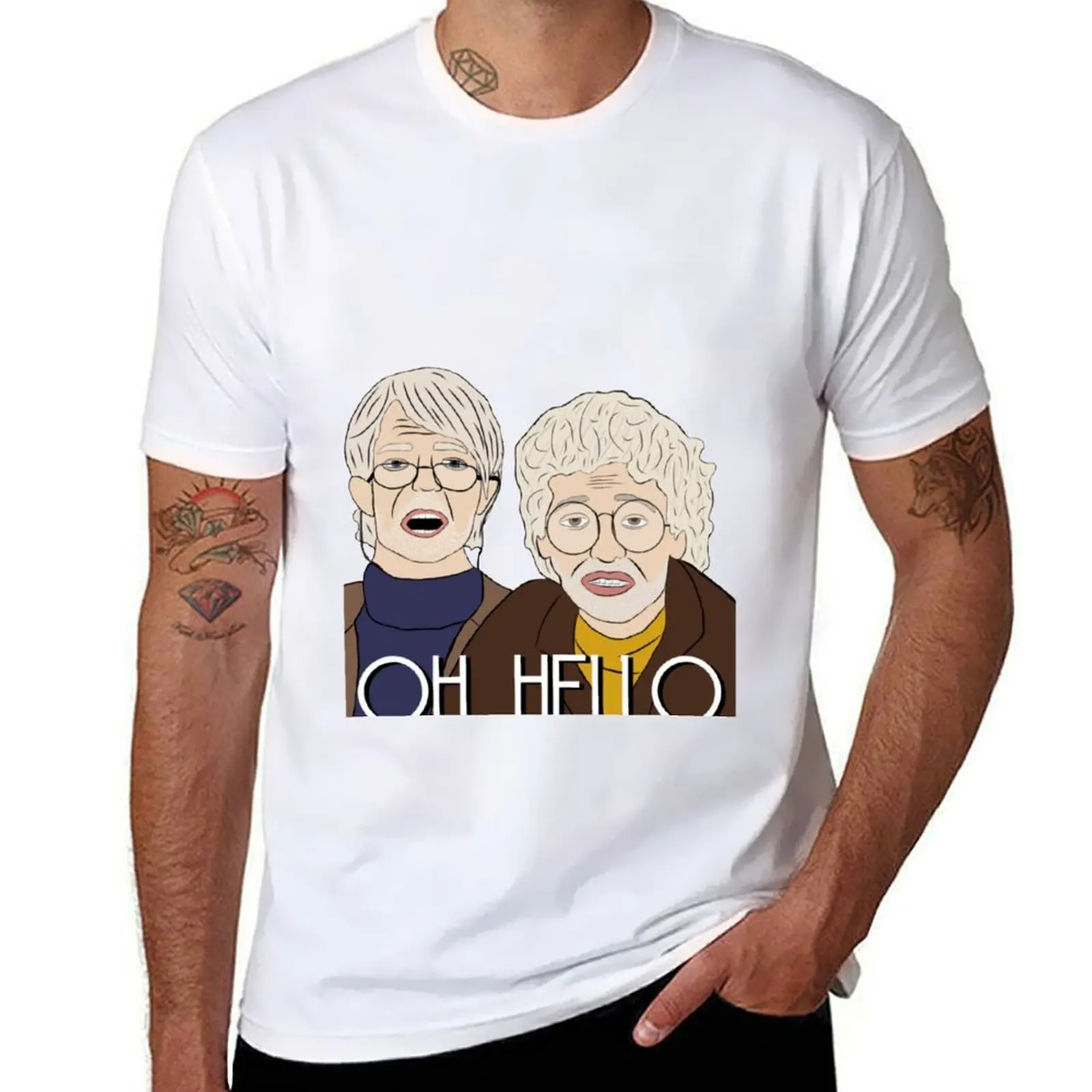 

Oh, Hello T-Shirt t shirts for man graphic vintage man t shirt designer T-Shirt