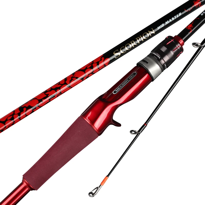 

Fire Scorpion Mandarin Fish Insect Rod SIC Guides FAST Action Sea Fishing Bass Carbon Casting Lure Fishing Rod
