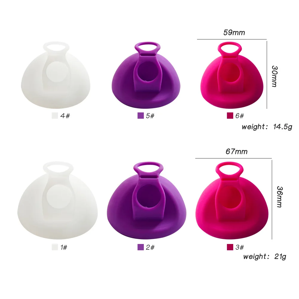 Disque menstruel en silicone réutilisable pour femme avec languette nervurée, coupe menstruelle féminine, conception plate, extra mince, 1PC