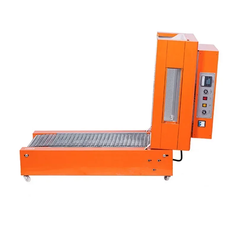 Automatic heat-shrink packaging equipment (ZY-4020L) a plastic heat-shrink film packaging machine designed for use with a sealer