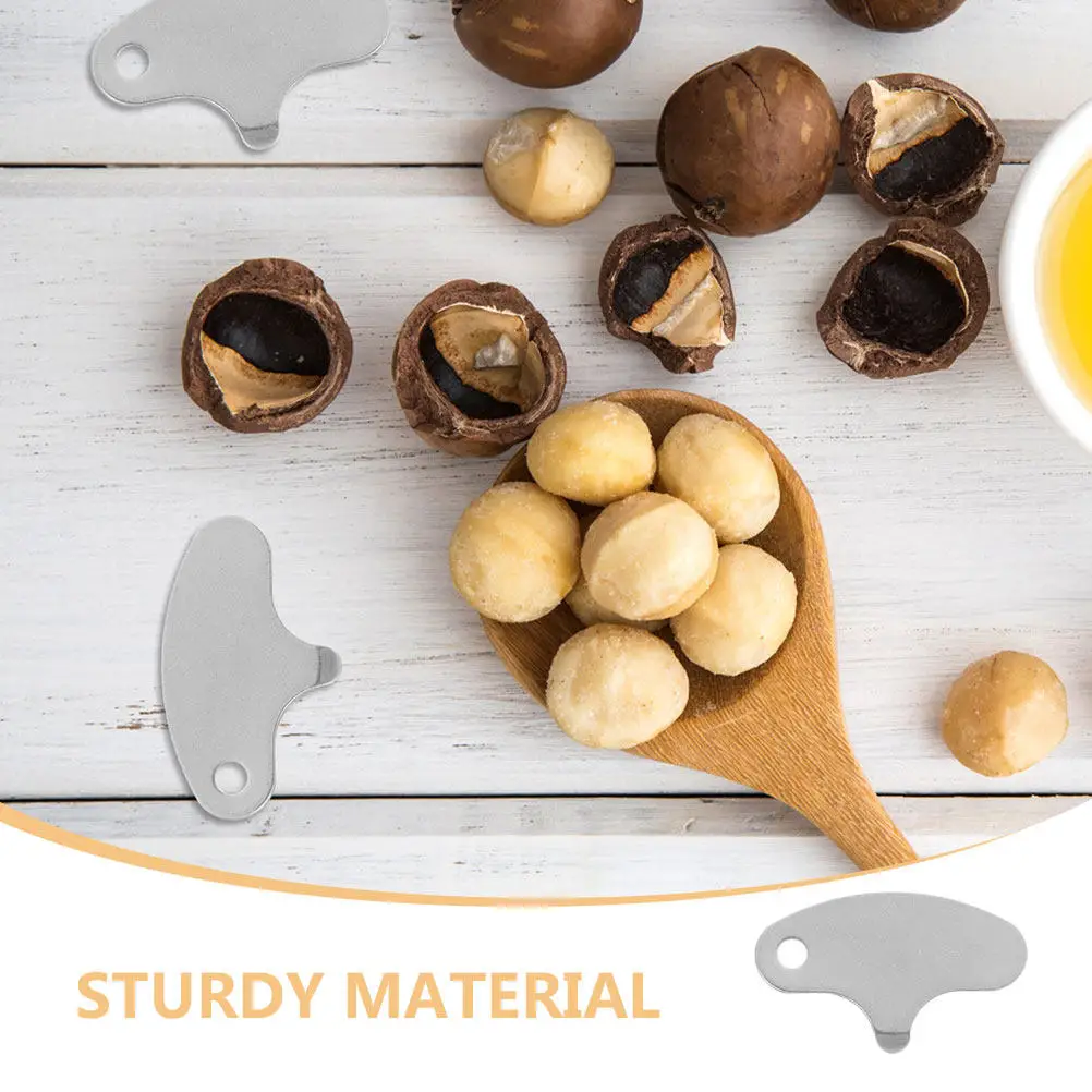 20Pcs Heavy Duty Iron Nut Opener Compact Manual Cracker for Macadamia Walnuts Hazelnuts Chestnuts Home Kitchen Snack Sheller view 4