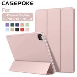 For iPad 5/6/7/8/9/10th Generation Case Funda Accessories For iPad Air 1/2/3/4/5 Pro 12.9 Pro 11 Mini 6 Protective Cover