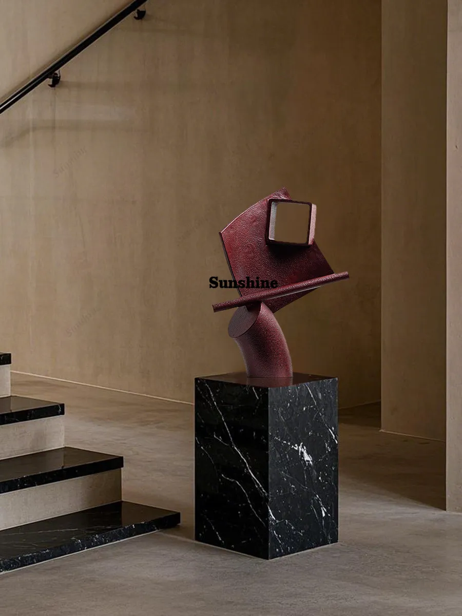 Modern abstract sculpture ornament countertop soft decoration model room exhibition hall