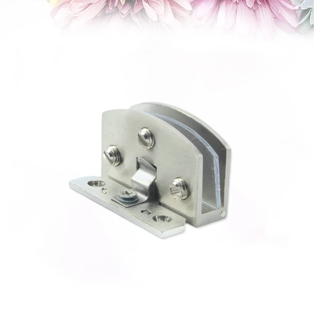 

Glass Fixation Clamp Zinc Alloy Square Glass Clamp for Home Store Office (Small Size Drawbench Can Clamp 5-8mm Silver)