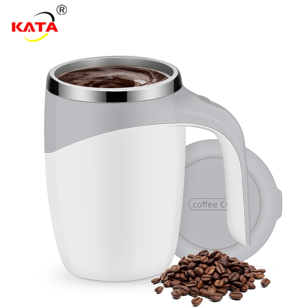 

Automatic Stirring Magnetic Mug Creative Stainless Steel Electric Smart Mixer Coffee Milk Mixing Cup Water Bottle Mark Cup