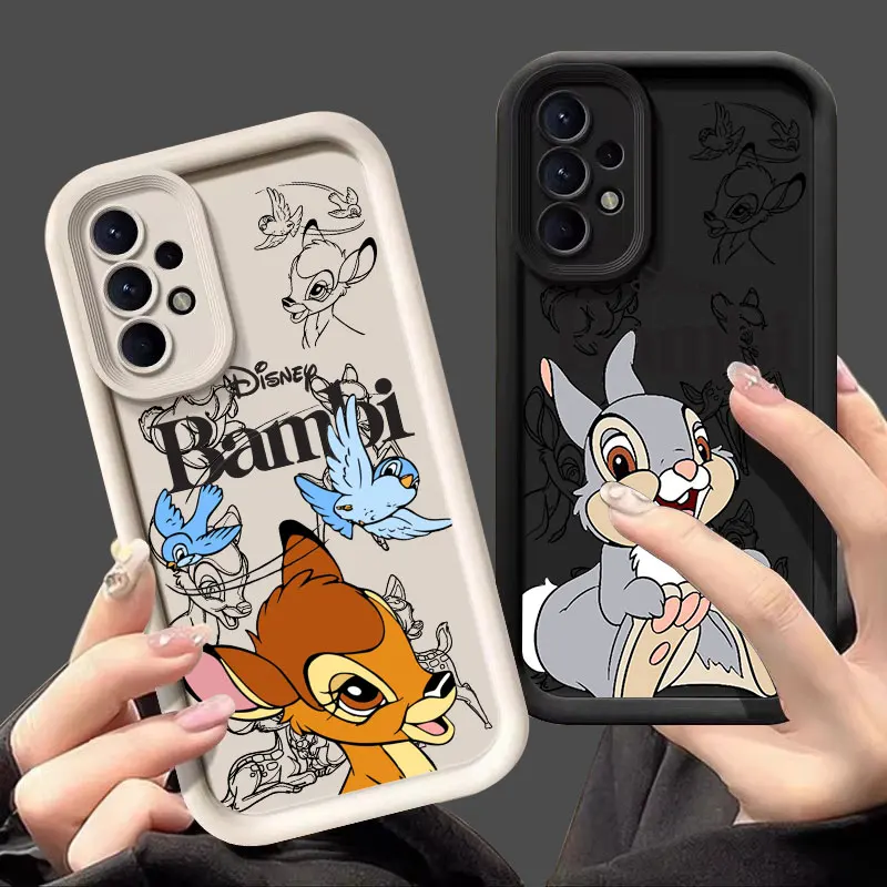 

Bambi Cartoon Disney Soft Case For Samsung Galaxy A55 5G A54 A35 A53 A52 A34 A12 A13 A14 A15 A16 A21S A25 A32 A33 Silicone Cover