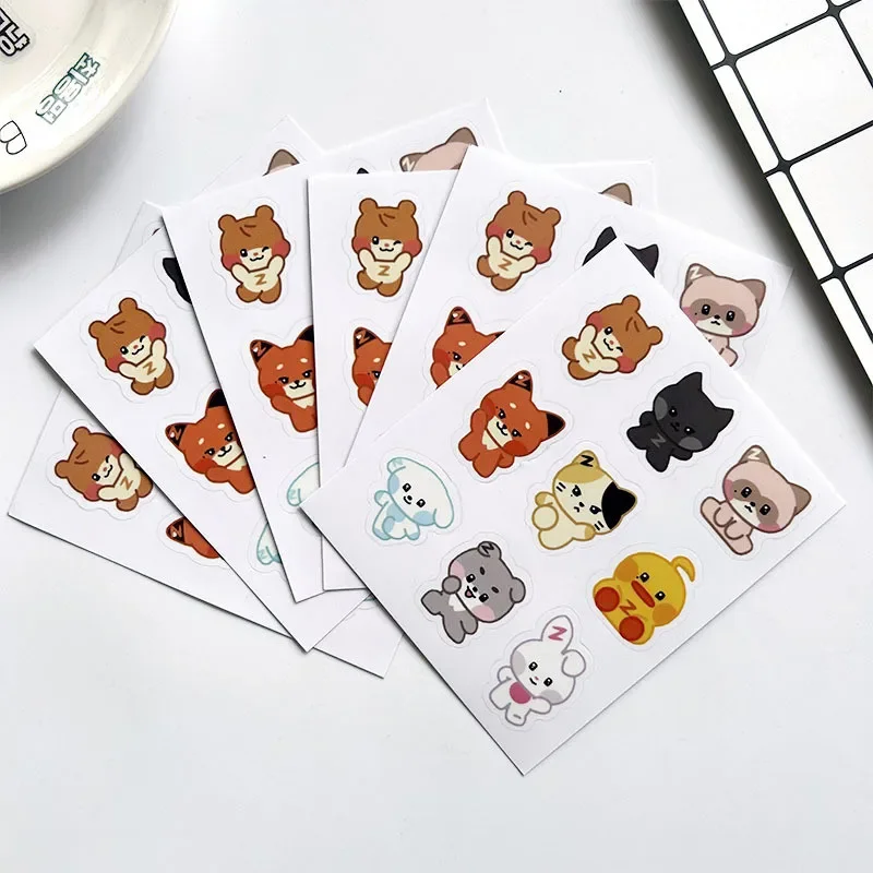 Kpop Idol ZEROBASEONE Stickers  ZB1  PVC Cute Cartoon Waterproof Sticker