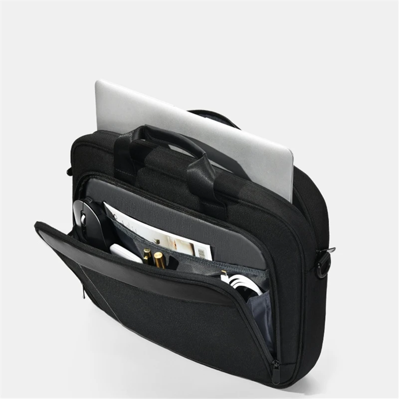 Nesitu Oxford A4 Executive 14 15.6 17.3 inch Laptop Office Women Men Briefcase Shoulder Messenger Bag Portfolio Handbag M009