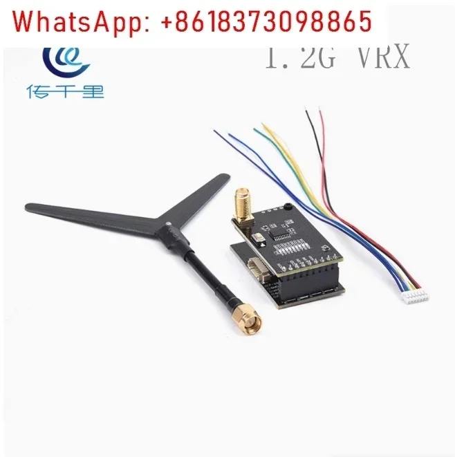 

Video Receiver 6-30V DC IN Multirotor FPV Racing Drone Long Range Matek Systems VRX-1G3-V2 1.2G/1.3GHz 9CH
