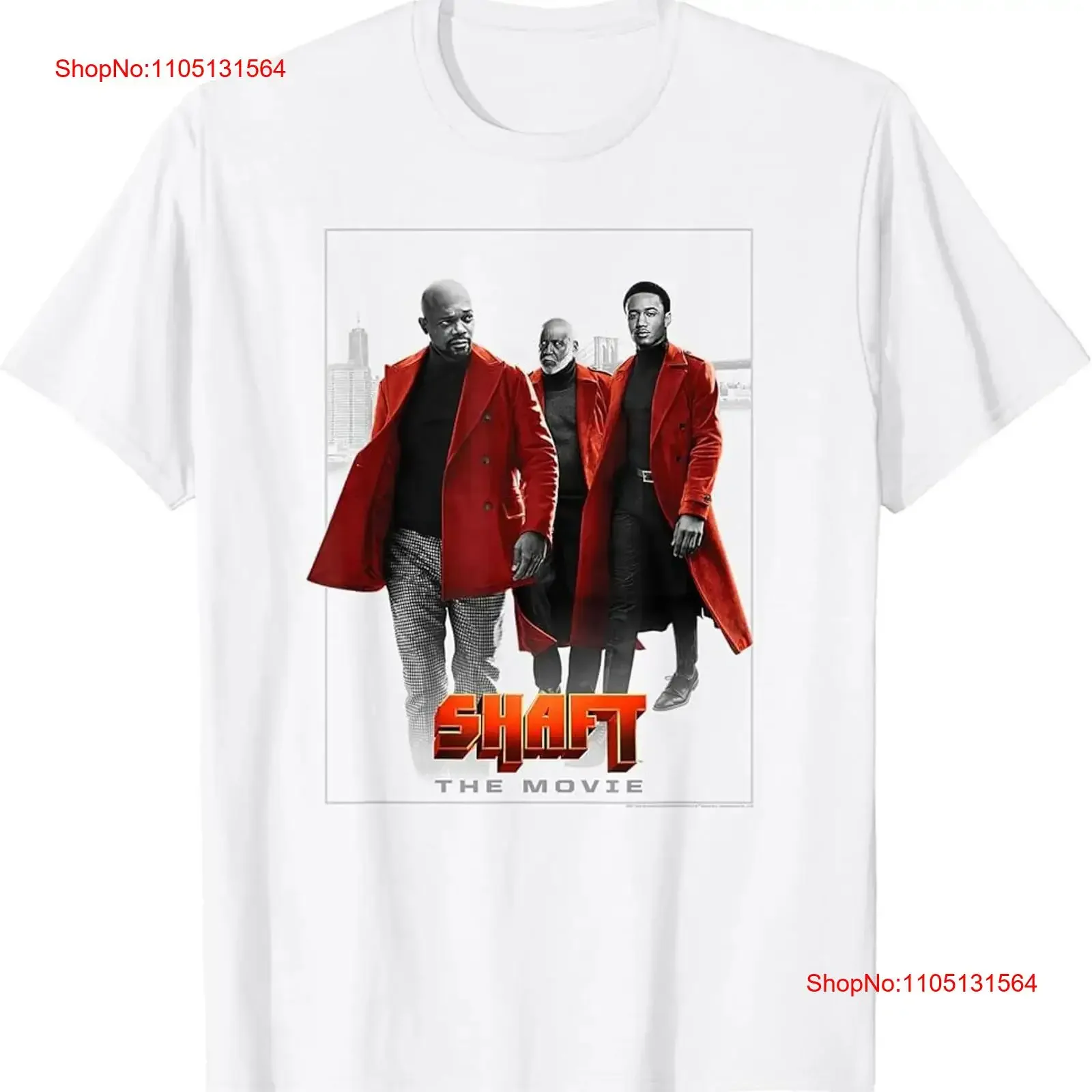 Shaft The Movie Generations T Shirt vintage Washed Stretched Top For Everyday Wear Comfortable fashion Unisex Versatile