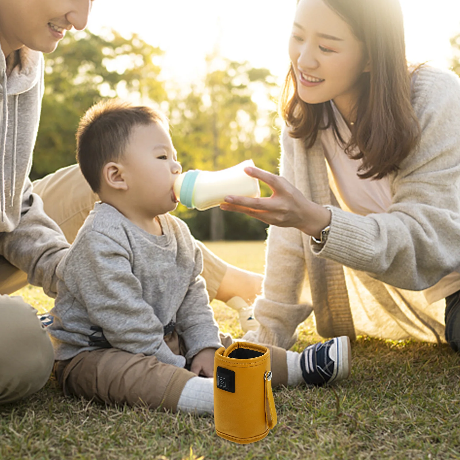 Manchon chauffe-biberon Portable isolé chauffe-lait pour bébé voyage voiture alimentation lait maternel brassage chauffe-biberon en déplacement