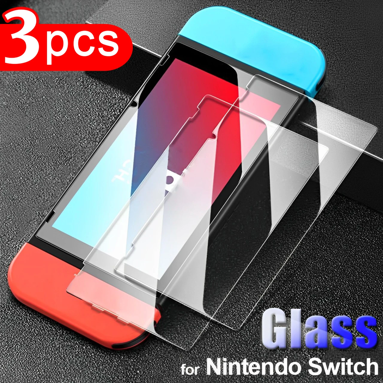 1/2/3Pack Premium Szkło hartowane do Nintendo Switch Lite/Switch Oled Screen Protector HD Clear Anti-Scratch Protective Films