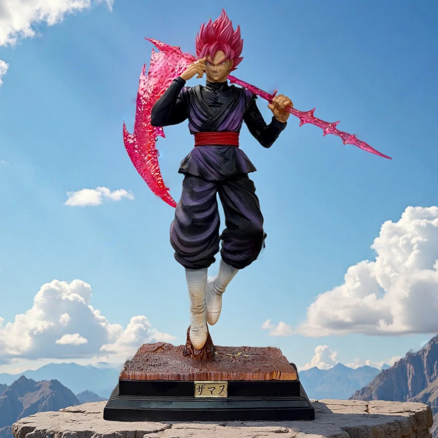 

Super Saiyan Rose Son Goku Fullpower 37cm Anime Figure Dragon Ball Z Zamasu Pvc Abs Model Figure Collect Doll Statue Toys Hobby