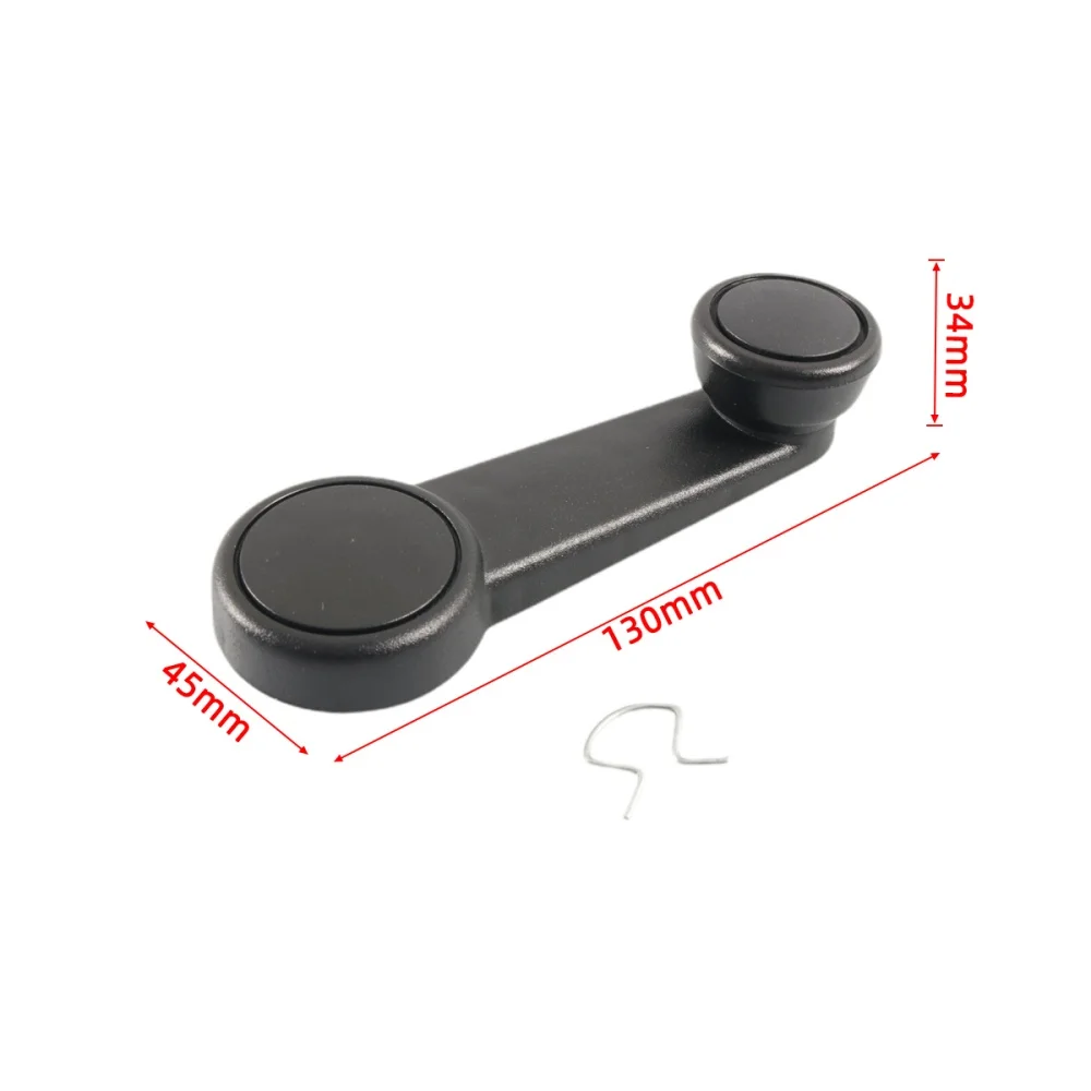 Car Glass Crank Winder Handle For Ford For Transit Connect For Focus 1041708 Glass Lifter Handle ABS Black Car Accessories