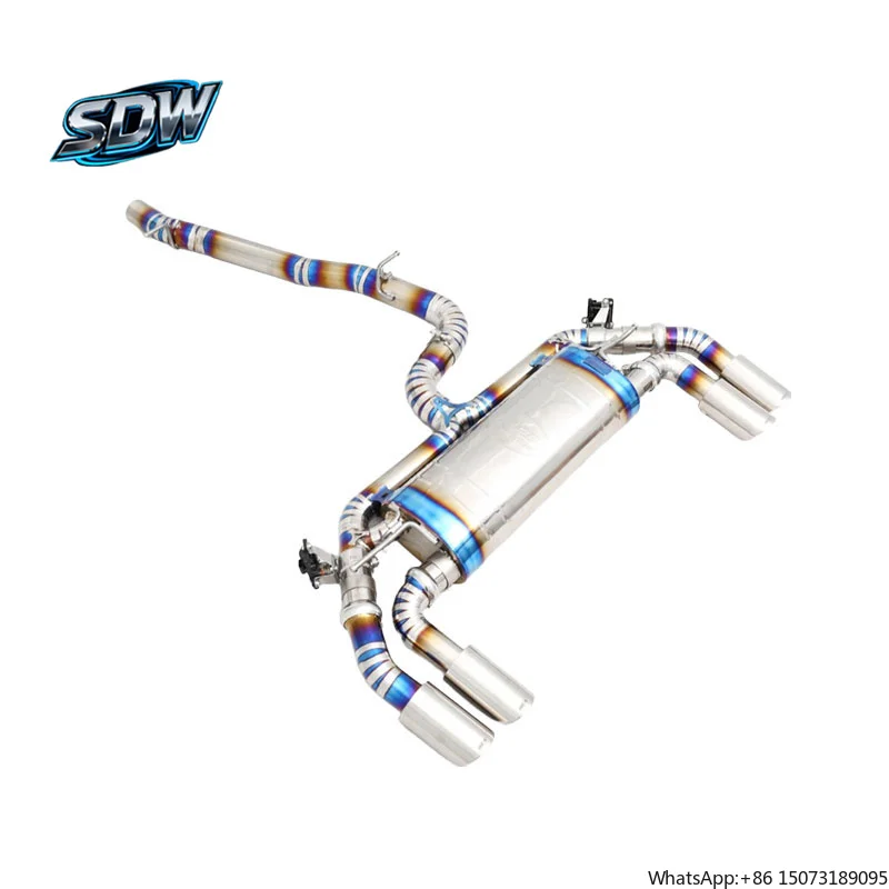 Titanium Alloy Valvetronic Catback Exhaust System for  A3 A4 A5 A6 S3 S4 S5 RS3 RS5 Q3 Q5 TT TTS Performance Muffler