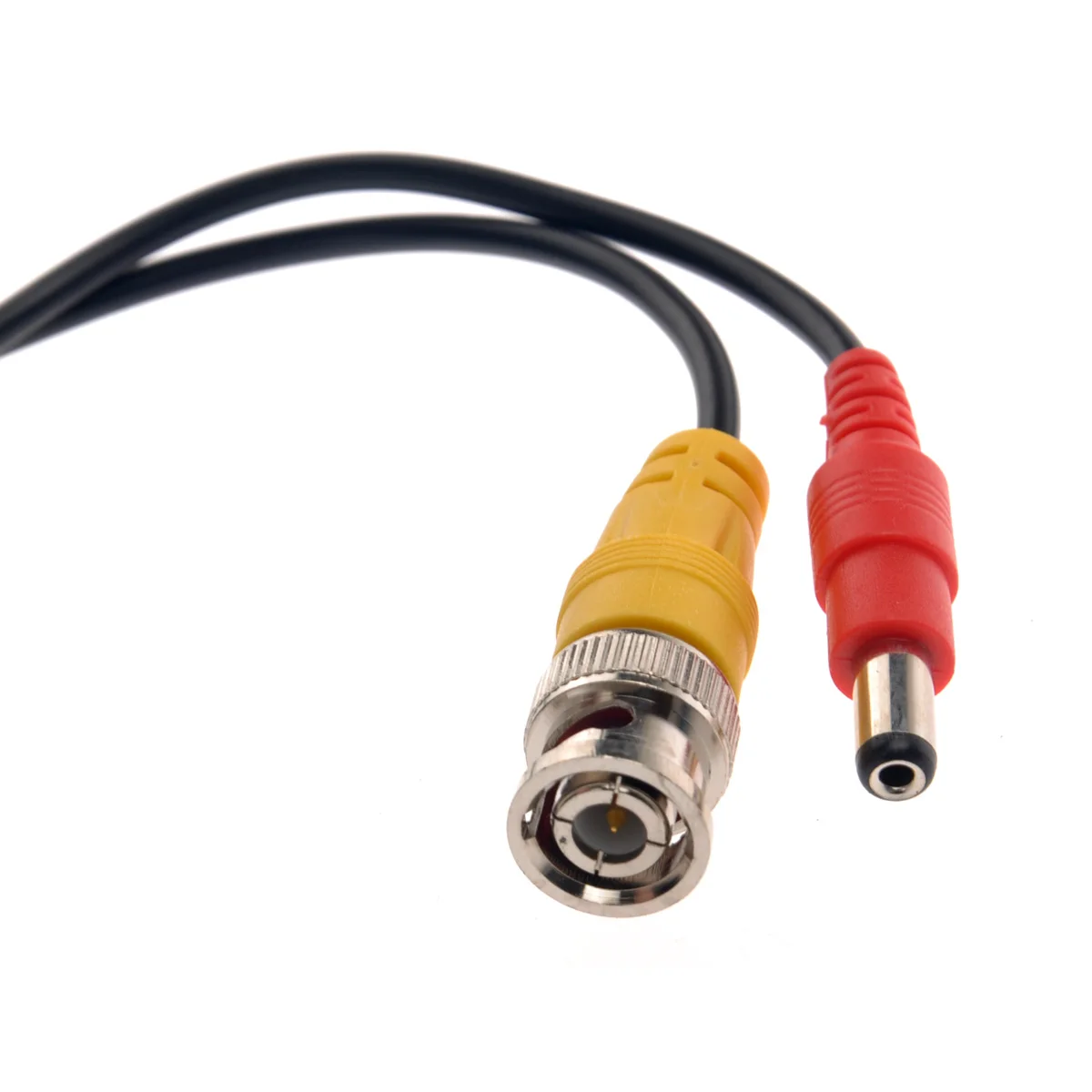 

10M Video Power Cable CCTV Fully Screened Extension 20AWG Durable Installation Black Plastic Metal