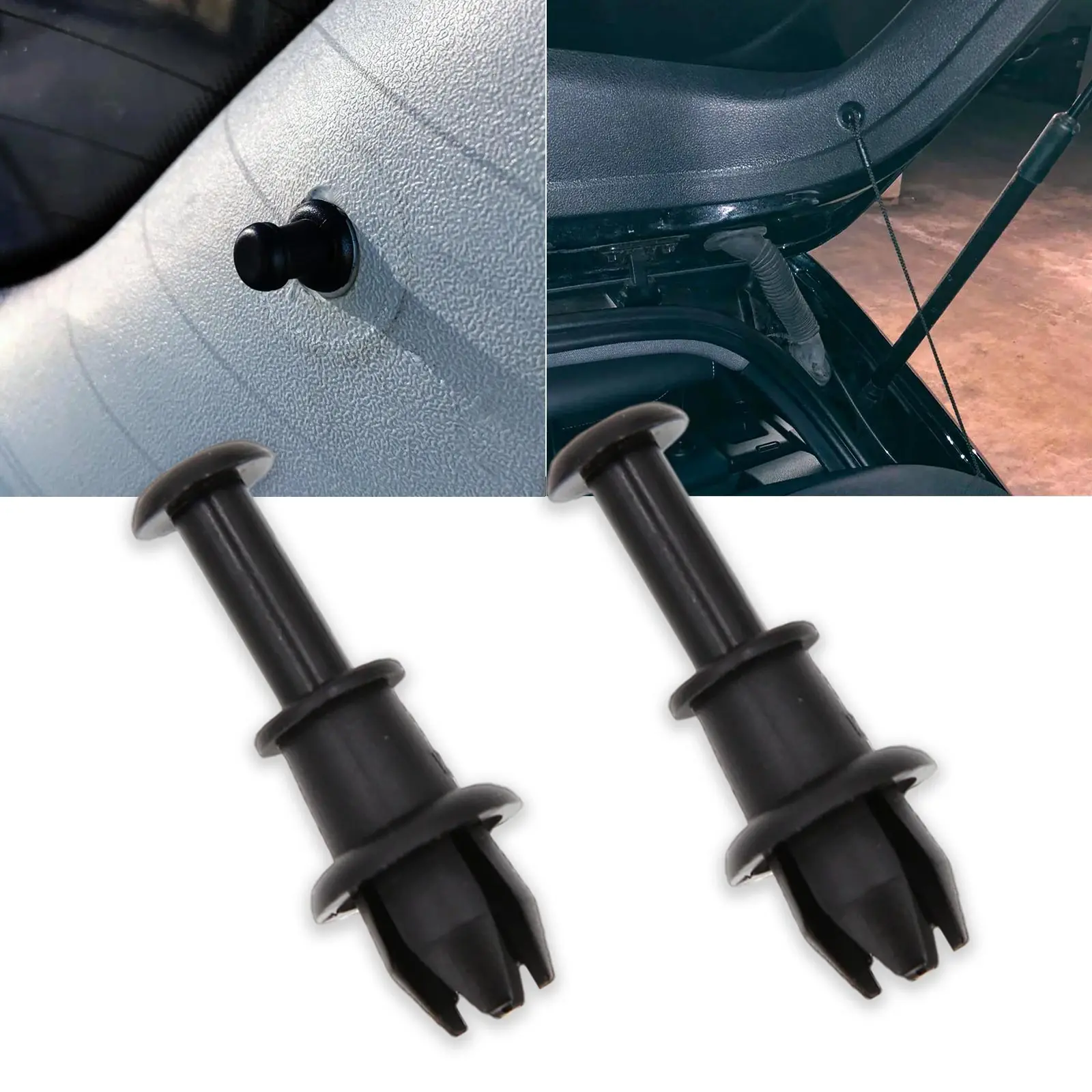 2pcs for VW GOLF MK5 MK6 Tigaun 5N MK1 Polo 6R 6C 2G UP T-CROSS Parcel shelf string clips holder Pivot Hanger