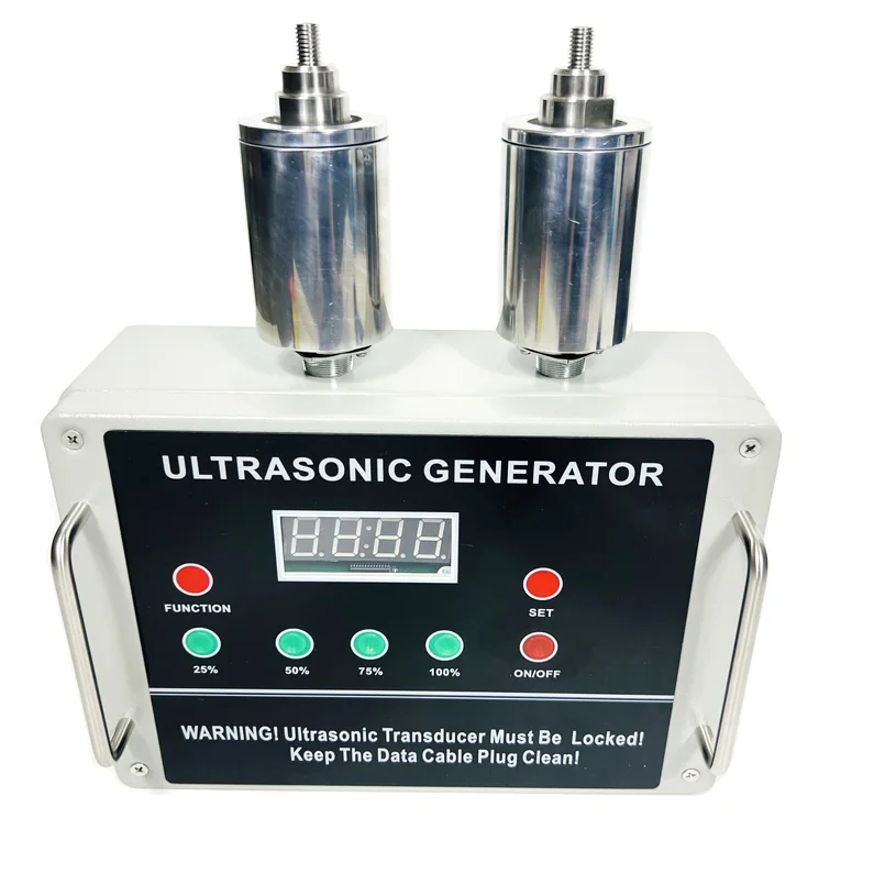 

Ultrasonic Vibrating Screen Machine Power Generator And Ultrasonic Transducer 400W 28KHz