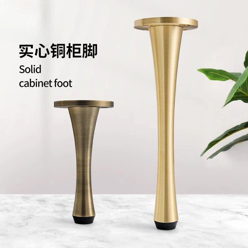 Adjustable TV Stand Legs Luxury Metal Cabinet Feet Heavy Duty Sofa Support Modern Coffee Table Legs for Bathroom Furniture