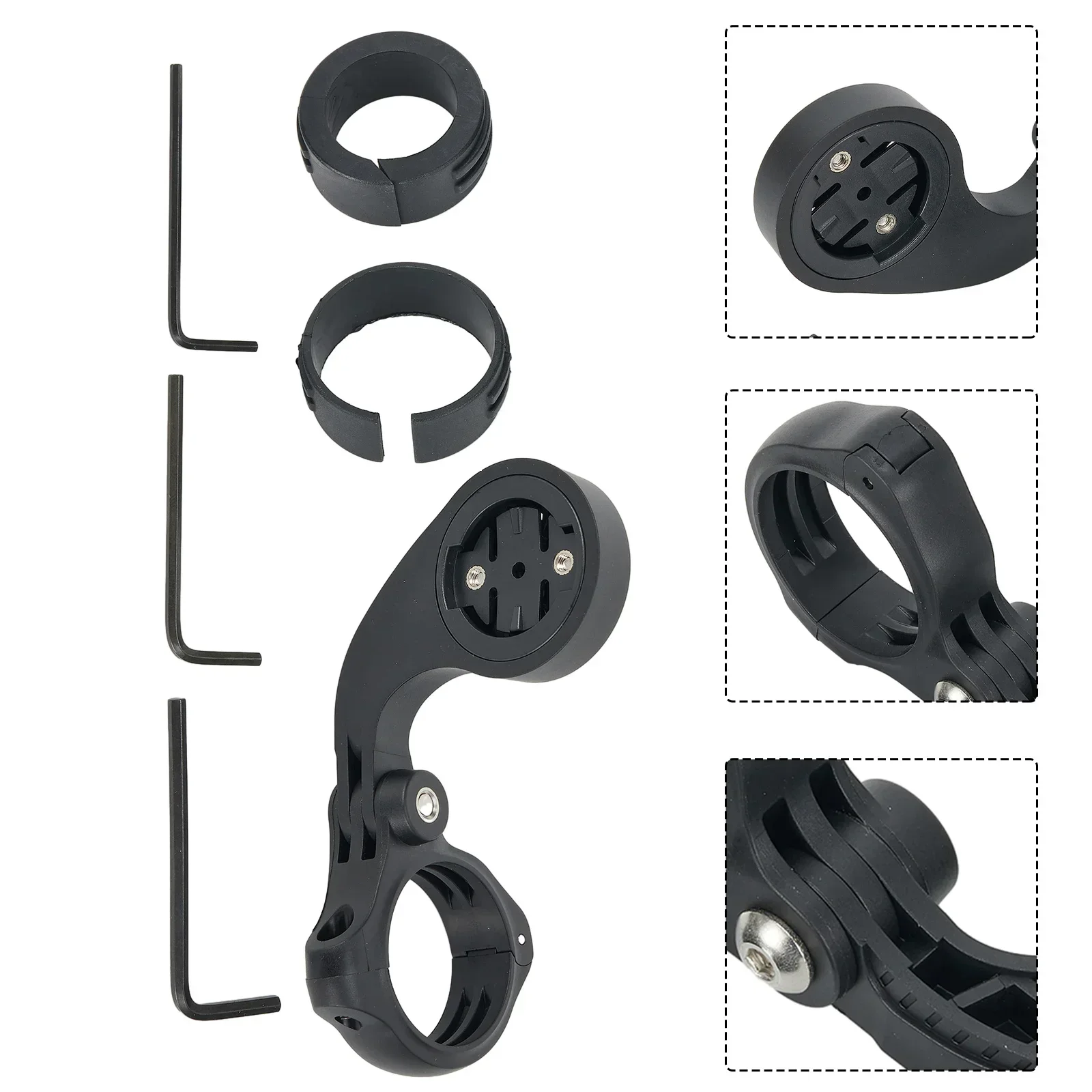 Bike Computer Mount For Garmin Edge Bicycle GPS Adjustable Holder For IGPSPORT Rider Support Bicycle Accessories 108x67x55mm