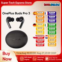 2025 Global Version Oneplus Buds Pro 3 TWS Bluetooth Earphone 50dB Active Noise Canceling 43h Battery Life For Oneplus 12/ACE 3