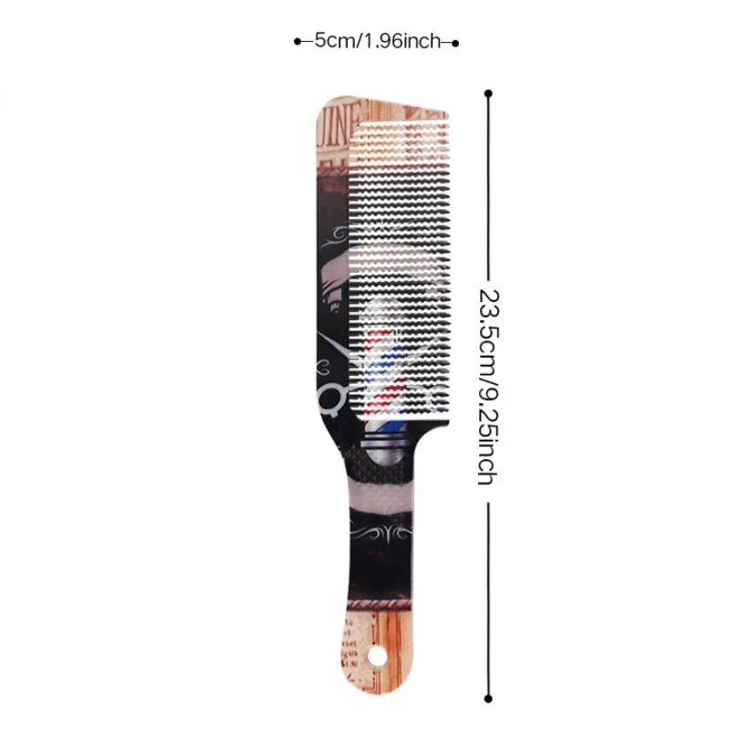 1Pc männer Haar Schneiden Kamm Anti-slip Anti-statische Friseur Trimmen Haar Kamm Barber Shop Pro friseur Haarbürste Y0724 – Detail 21