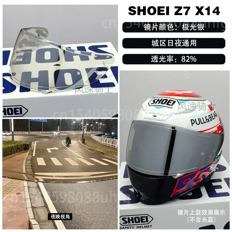 Osłona kasku dla SHOEI X14 Z7 Z-7 CWR1 CWR-1 RF1200 RF-1200 Xspirit X-Spirit NXR przednia szyba kask motocyklowy akcesoria do obiektywów