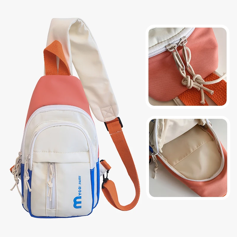 Brusttasche Damen Sport Stil Design Nische Herren trendige Marke wasserdichte Outdoor-Mode Schulter-Crossbody-Tasche – Detail 3