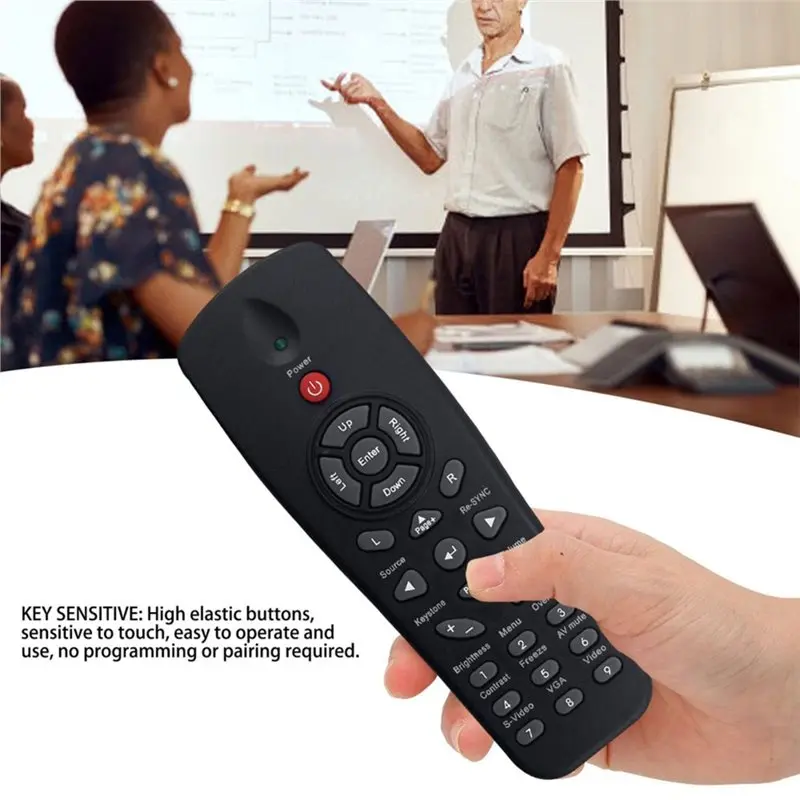 B76B Replacement Remote Control for Optoma Projector EX765 ES526 ES526L ES536 EP771 EP727