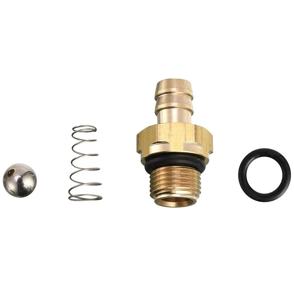 Pressure Washer Accessories For 190593GS 190635GS 203640GS Chemical Soap Injector Brass Barb With 1/8