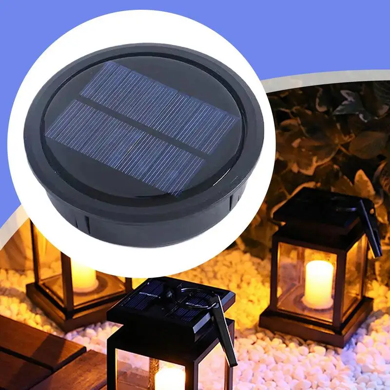 Solar Battery Box Waterproof Solar Lantern Replacement Top 600mAh Long-Lasting Lighting Accessories Lamp Battery Box for Outdoor