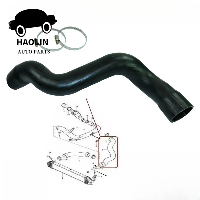 30792545 30741795 Brand New High-Performance Auto Parts Radiator Hose Turbo Intercooler Hose for Volvo V60 S60 XC60 V70 S80 XC70