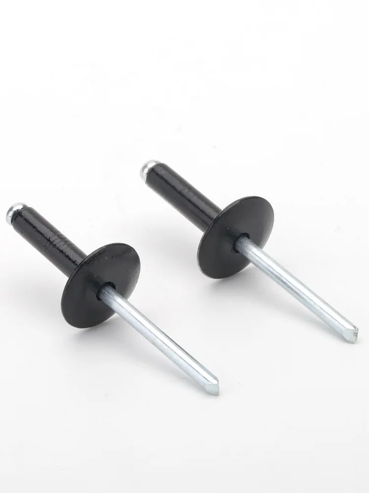 20-40 stücke Aluminium Große Flansch Pop Offene Hohl Blind Nieten Große Kappe Blatt Bolzen Dropper Selbst-steckende niet Dekoration Pull Nagel – Detail 6