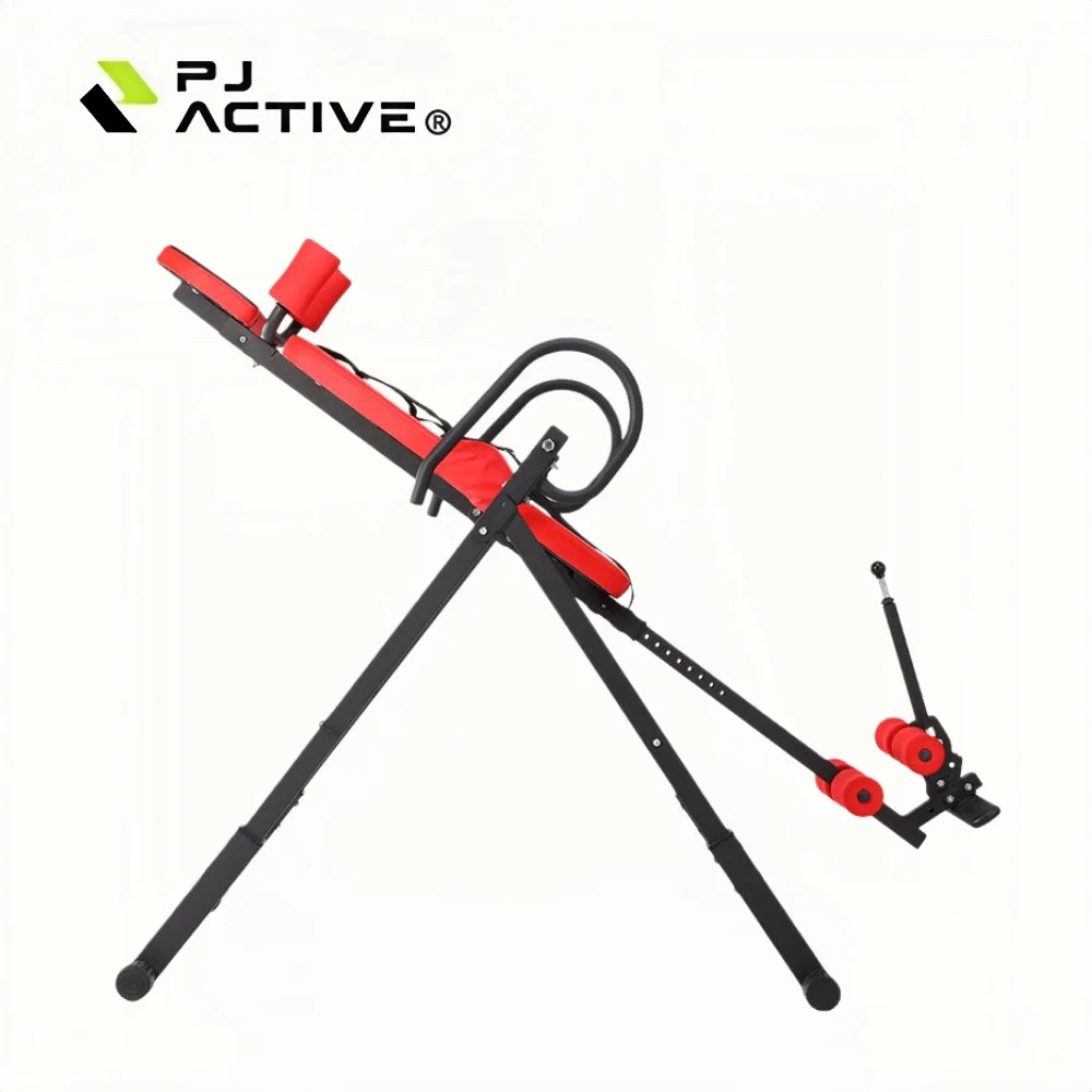 PINJIAN Inversion Table Handstand Machine Therapy Upside Down Stretcher Inverted Hang Device Back Stretcher Gravity Aid Lifter