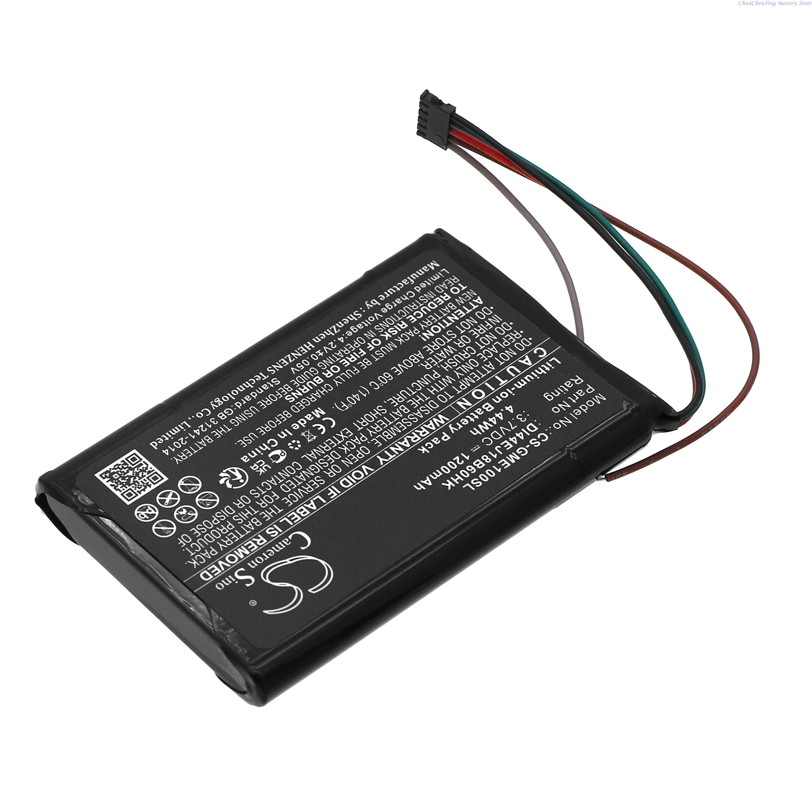 

2025 100% NEW 3.7V 1200mAh GPS Navigator Battery 361-00035-15 for Garmin 010-01161-00, Edge 1000,Edge Explore,010-020229-00