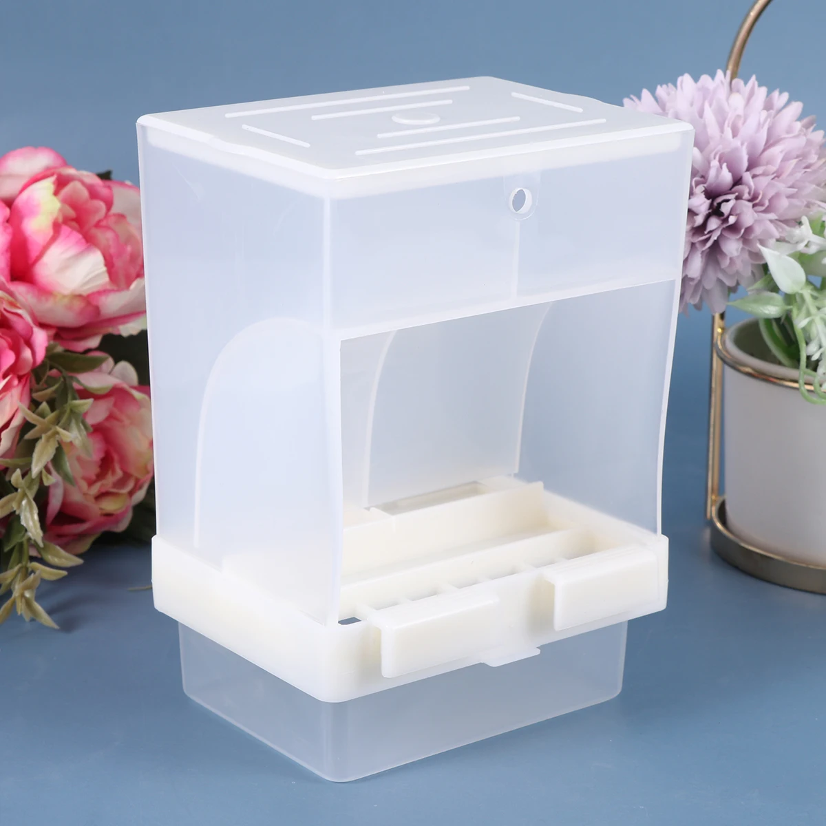

Automatic Feeder Food Dish Parrot Accessories Outdoor Drinking Feeding Bowl Pet