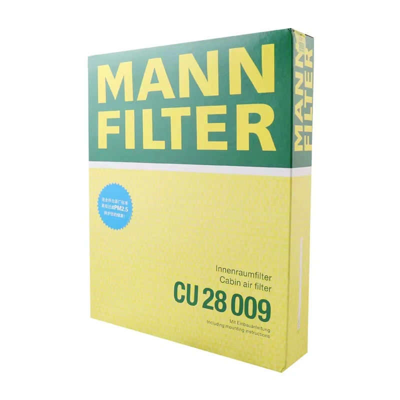 

Воздушный фильтр MANNFILTER CU28009 для FORD EXPLORER 2,3 T EcoBoost 06,2020-Focus 1,0 T 1,5 l 2,0 T TAURUS T JX6A18D483CB