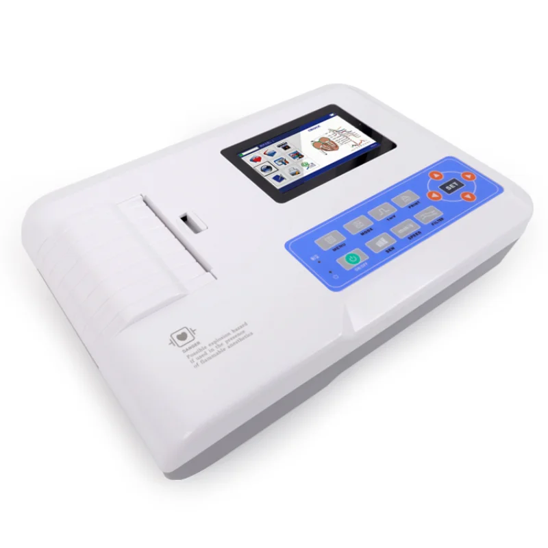 CONTEC ECG300G Automatic medical diagnostic device ecg ekg machine 3 channel diagnosis ekg ecg monitor